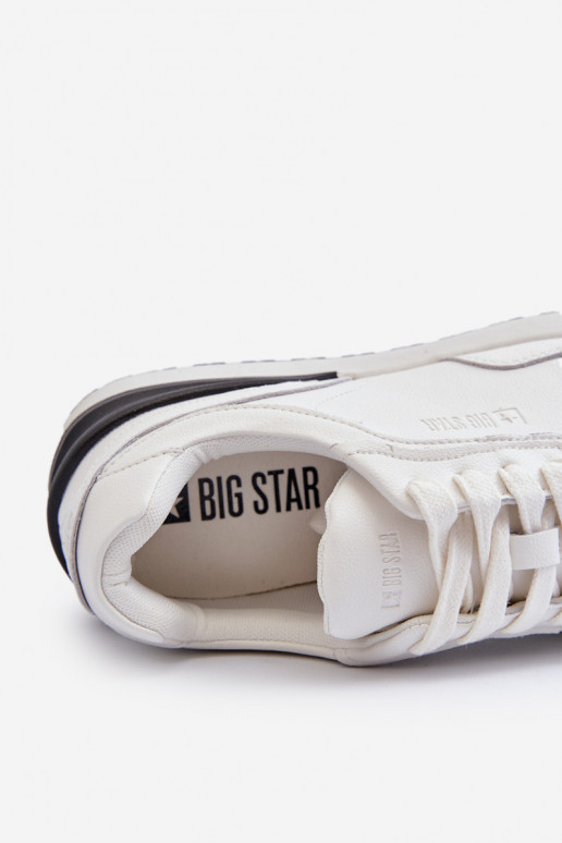 Scarpe modello sneakers Deveschio Pelle BIG STAR NN174288 Colore bianco