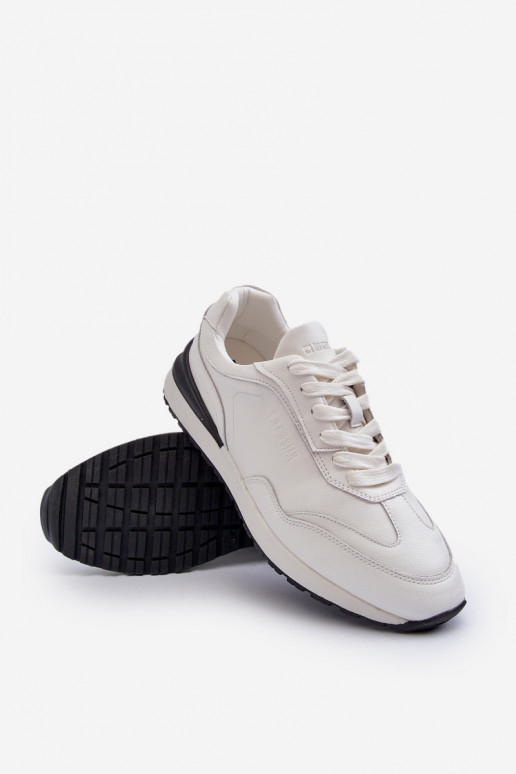 Scarpe modello sneakers Deveschio Pelle BIG STAR NN174288 Colore bianco