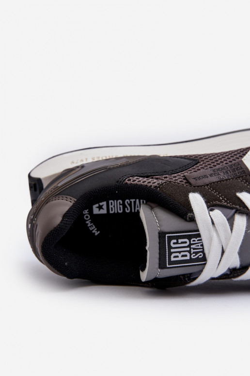 scarpe da ginnastica Scarpe modello sneakers Deveschio Memory Foam System Big Star NN174347 colore nero