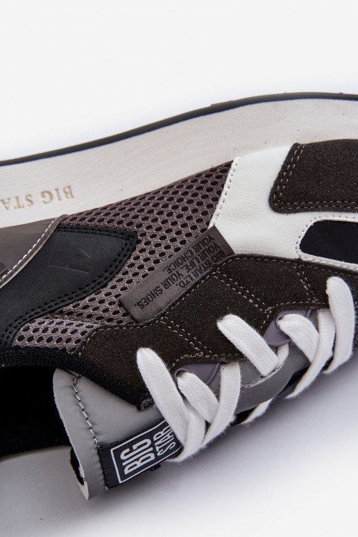 scarpe da ginnastica Scarpe modello sneakers Deveschio Memory Foam System Big Star NN174347 colore nero