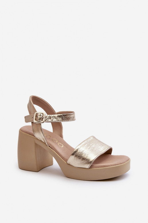 Zazoo 40386 Femminile Sandali da donna Klocke colore dorato Zazoo 40386 Femminile Sandali da donna Klocke colore dorato