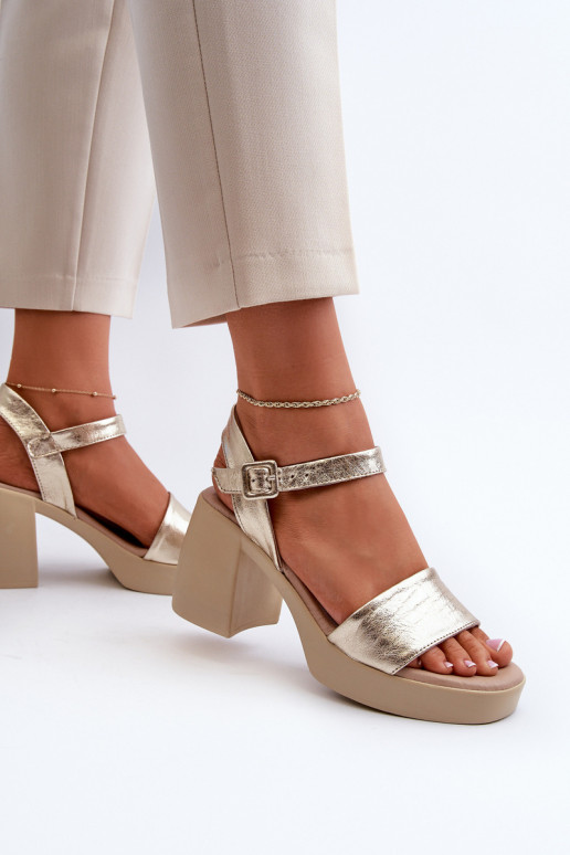 Zazoo 40386 Femminile Sandali da donna Klocke colore dorato Zazoo 40386 Femminile Sandali da donna Klocke colore dorato