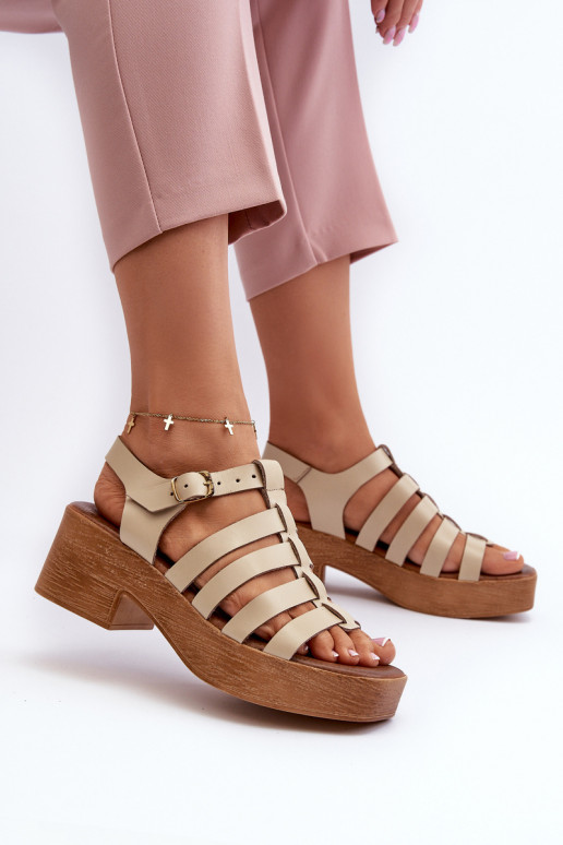 Zazoo 40410 Sandali da donna Femminile beige Zazoo 40410 Sandali da donna Femminile beige