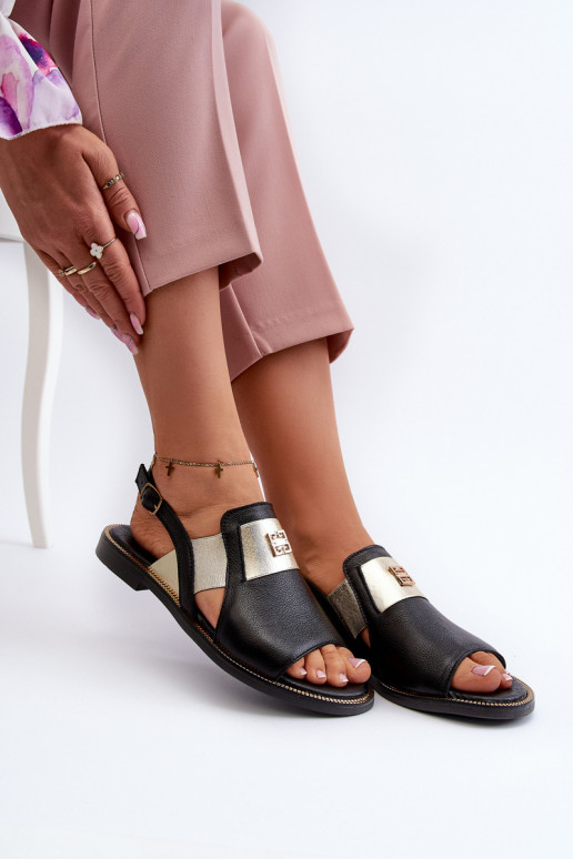 Zazoo 40385 Femminile Sandali da donna colore nero