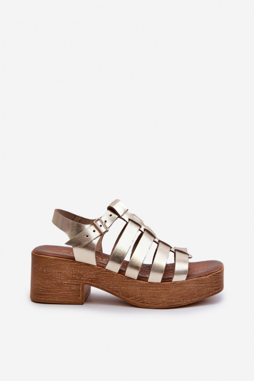 Zazoo 40410 Sandali da donna Femminile colore dorato Zazoo 40410 Sandali da donna Femminile colore dorato