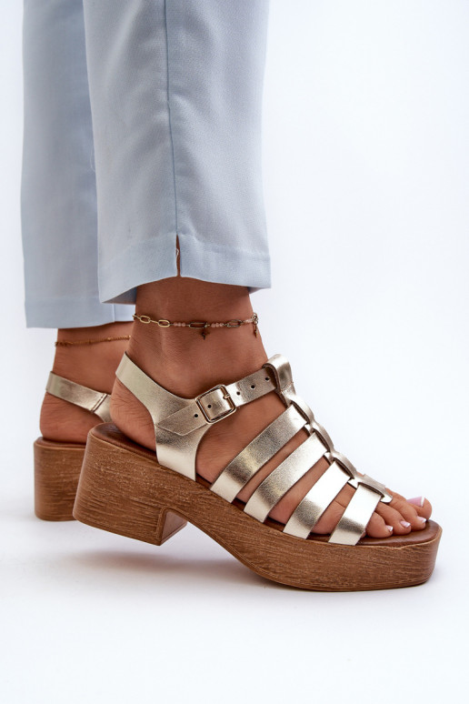 Zazoo 40410 Sandali da donna Femminile colore dorato Zazoo 40410 Sandali da donna Femminile colore dorato