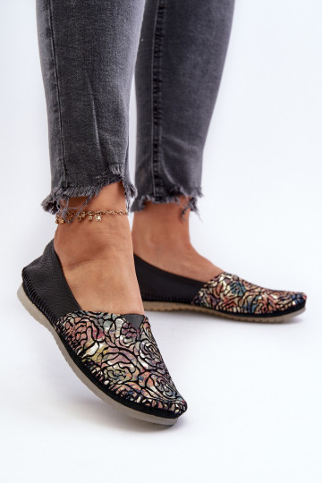 Femminile Ballerine Deveciejka 1930B-01 colore nero