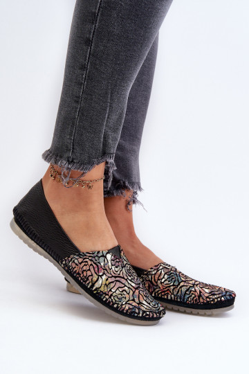 Femminile Ballerine Deveciejka 1930B-01 colore nero 2