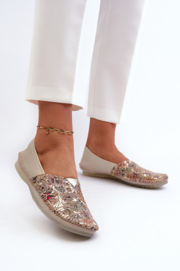 Femminile Ballerine Deveciejka 1930B-04 beige 2