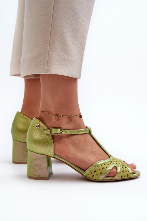 sandali Pelle Femminile con i tacchi Deveciejka 06551-09 Calcare sandali Pelle Femminile con i tacchi Deveciejka 06551-09 Calcare