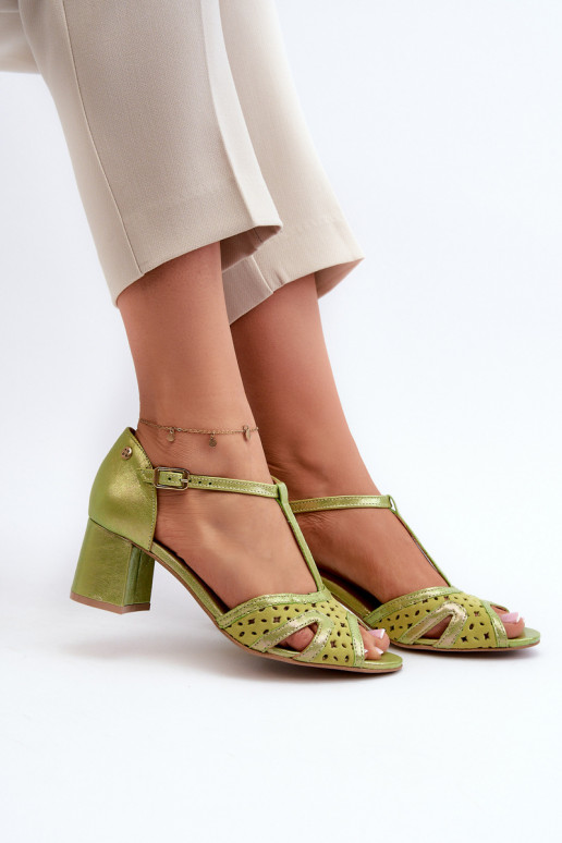 sandali Pelle Femminile con i tacchi Deveciejka 06551-09 Calcare sandali Pelle Femminile con i tacchi Deveciejka 06551-09 Calcare