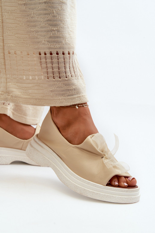 Zazoo 2939 Sandali da donna Femminile con nastri colore avorio Zazoo 2939 Sandali da donna Femminile con nastri colore avorio