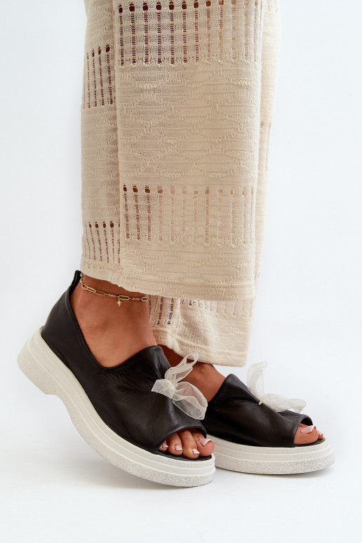 Zazoo 2939 Sandali da donna Femminile con nastri colore nero Zazoo 2939 Sandali da donna Femminile con nastri colore nero