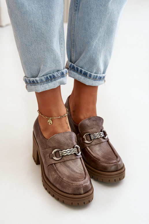 Zazoo 20175 scarpe Femminile con i tacchi pelle naturale beige Zazoo 20175 scarpe Femminile con i tacchi pelle naturale beige