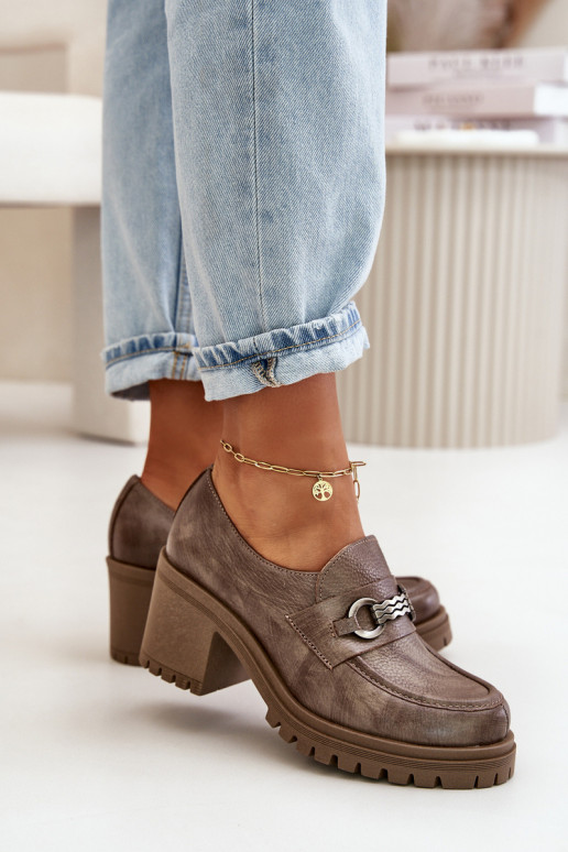 Zazoo 20175 scarpe Femminile con i tacchi pelle naturale beige Zazoo 20175 scarpe Femminile con i tacchi pelle naturale beige