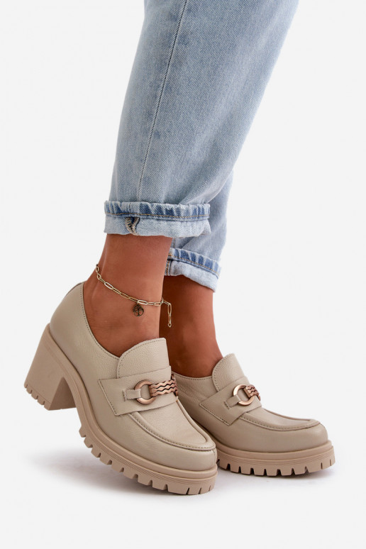 Zazoo 20175 scarpe Femminile con i tacchi pelle naturale colore avorio Zazoo 20175 scarpe Femminile con i tacchi pelle naturale colore avorio