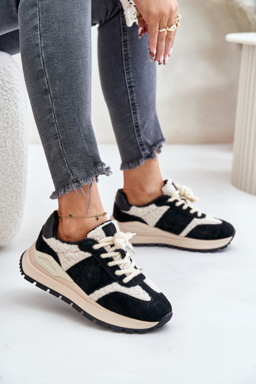 riscaldamento Scarpe modello sneakers Femminile Pelle Big Star OO274A318 HI-POLY SYSTEM colore nero riscaldamento Scarpe modello sneakers Femminile Pelle Big Star OO274A318 HI-POLY SYSTEM colore nero