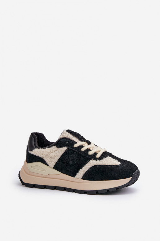 riscaldamento Scarpe modello sneakers Femminile Pelle Big Star OO274A318 HI-POLY SYSTEM colore nero riscaldamento Scarpe modello sneakers Femminile Pelle Big Star OO274A318 HI-POLY SYSTEM colore nero