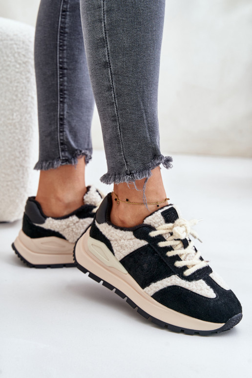 riscaldamento Scarpe modello sneakers Femminile Pelle Big Star OO274A318 HI-POLY SYSTEM colore nero riscaldamento Scarpe modello sneakers Femminile Pelle Big Star OO274A318 HI-POLY SYSTEM colore nero