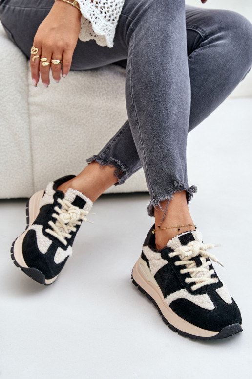 riscaldamento Scarpe modello sneakers Femminile Pelle Big Star OO274A318 HI-POLY SYSTEM colore nero riscaldamento Scarpe modello sneakers Femminile Pelle Big Star OO274A318 HI-POLY SYSTEM colore nero