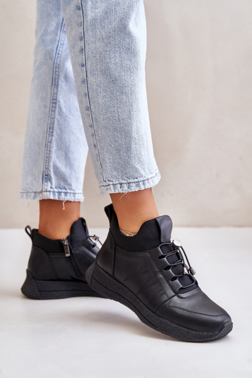 riscaldamento scarpe da ginnastica Pelle Al Castello Artiker 55C0041 colore nero riscaldamento scarpe da ginnastica Pelle Al Castello Artiker 55C0041 colore nero