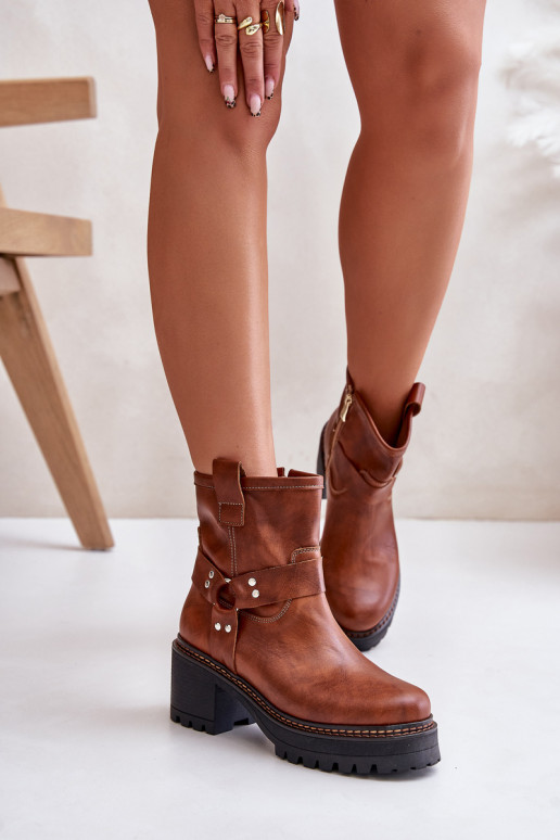 Stivali da donna Al Castello LeAski 3435 colore marrone Stivali da donna Al Castello LeAski 3435 colore marrone