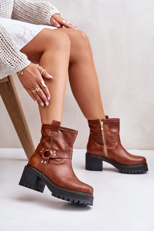 Stivali da donna Al Castello LeAski 3435 colore marrone Stivali da donna Al Castello LeAski 3435 colore marrone