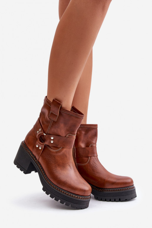 Stivali da donna Al Castello LeAski 3435 colore marrone Stivali da donna Al Castello LeAski 3435 colore marrone