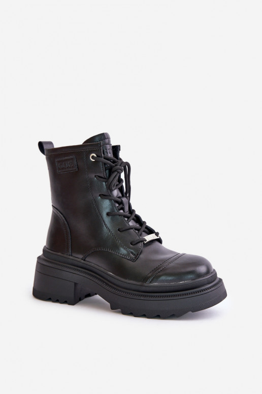 Femminile stivali da equitazione alti Stivali riscaldamento Realizzato in pelle naturale Goe OO2N4115-IN2 colore nero Femminile stivali da equitazione alti Stivali riscaldamento Realizzato in pelle naturale Goe OO2N4115-IN2 colore nero