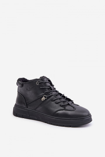 Pelle riscaldamento Stivali modello sneakers Deveschio Lee Cooper LCJ-24-33-2913 colore nero