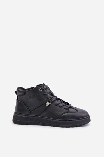 Pelle riscaldamento Stivali modello sneakers Deveschio Lee Cooper LCJ-24-33-2913 colore nero 2
