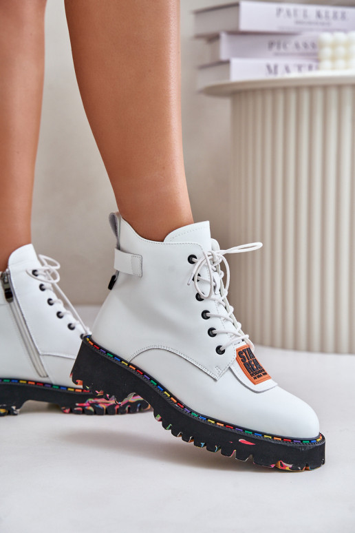 Pelle Stivali scarpe Femminile Al Castello Artiker 55C0515 Colore bianco Pelle Stivali scarpe Femminile Al Castello Artiker 55C0515 Colore bianco