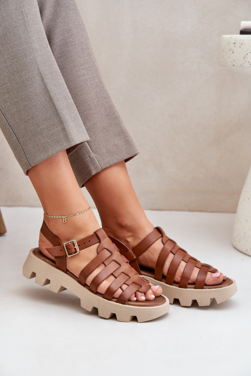 Sandali da donna Femminile Zazoo 3695 colore marrone Sandali da donna Femminile Zazoo 3695 colore marrone