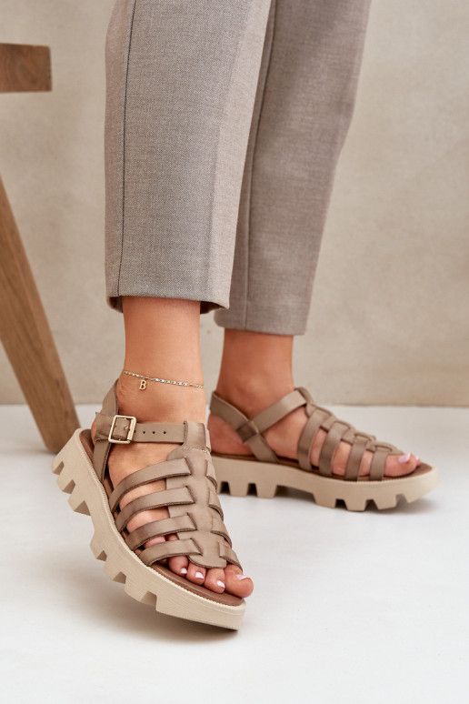 Sandali da donna Femminile Zazoo 3695 beige Sandali da donna Femminile Zazoo 3695 beige