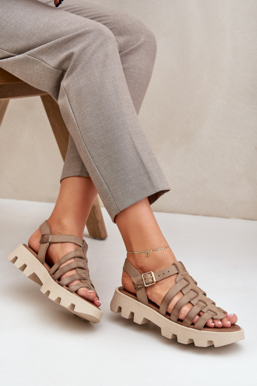 Sandali da donna Femminile Zazoo 3695 beige Sandali da donna Femminile Zazoo 3695 beige