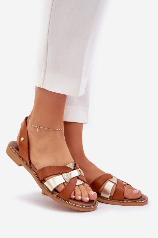 Zazoo 40382 Sandali da donna Pelle colore marrone Zazoo 40382 Sandali da donna Pelle colore marrone