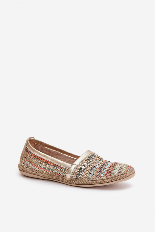Stile elegante Espadrillas in pelle Con treccia Zazoo 10178 Colori differenti