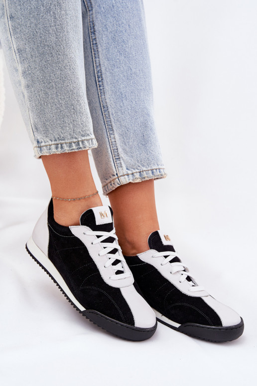 Pelle scarpe da ginnastica Femminile Laura Messi 2935 colore nero Pelle scarpe da ginnastica Femminile Laura Messi 2935 colore nero