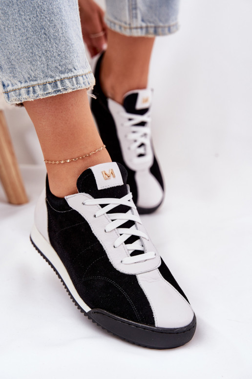 Pelle scarpe da ginnastica Femminile Laura Messi 2935 colore nero Pelle scarpe da ginnastica Femminile Laura Messi 2935 colore nero