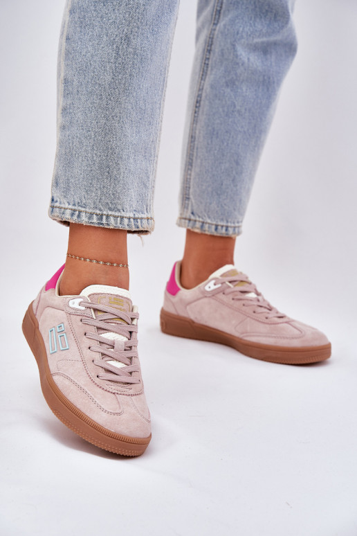 dalla pelle scamosciata scarpe da ginnastica Scarpe modello sneakers Femminile D.Franklin DFSH387005 colore rosa dalla pelle scamosciata scarpe da ginnastica Scarpe modello sneakers Femminile D.Franklin DFSH387005 colore rosa