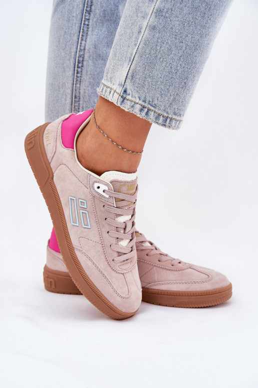 dalla pelle scamosciata scarpe da ginnastica Scarpe modello sneakers Femminile D.Franklin DFSH387005 colore rosa dalla pelle scamosciata scarpe da ginnastica Scarpe modello sneakers Femminile D.Franklin DFSH387005 colore rosa