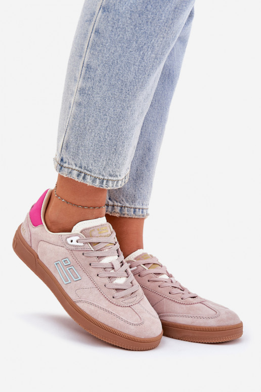 dalla pelle scamosciata scarpe da ginnastica Scarpe modello sneakers Femminile D.Franklin DFSH387005 colore rosa dalla pelle scamosciata scarpe da ginnastica Scarpe modello sneakers Femminile D.Franklin DFSH387005 colore rosa