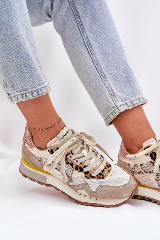 Scarpe modello sneakers scarpe da ginnastica Femminile D.Franklin DFSH378006 colore dorato Scarpe modello sneakers scarpe da ginnastica Femminile D.Franklin DFSH378006 colore dorato