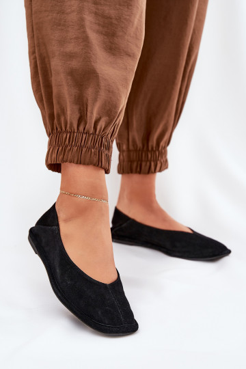 Ballerine in camoscio Femminile Big Star RR274080 colore nero