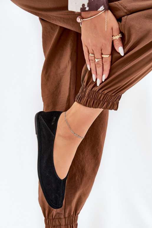 Ballerine in camoscio Femminile Big Star RR274080 colore nero Ballerine in camoscio Femminile Big Star RR274080 colore nero