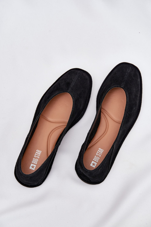 Ballerine in camoscio Femminile Big Star RR274080 colore nero Ballerine in camoscio Femminile Big Star RR274080 colore nero