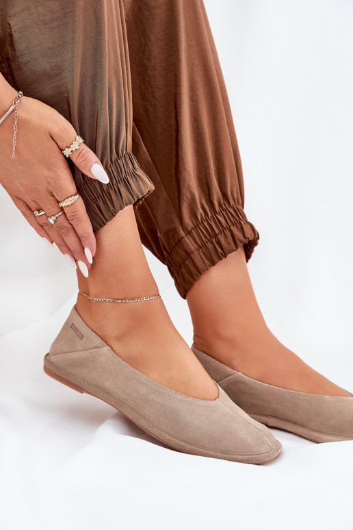 Ballerine in camoscio Femminile Big Star RR274082 beige Ballerine in camoscio Femminile Big Star RR274082 beige