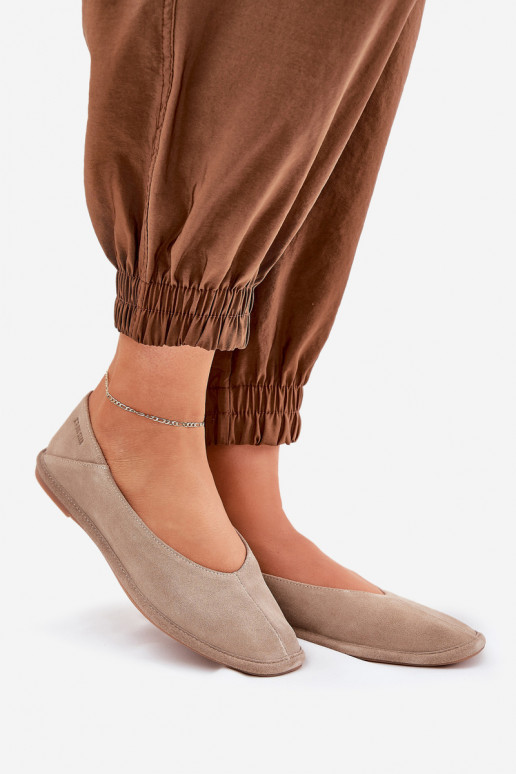 Ballerine in camoscio Femminile Big Star RR274082 beige Ballerine in camoscio Femminile Big Star RR274082 beige