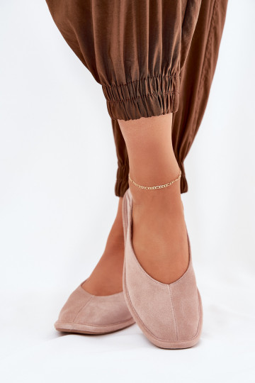 Ballerine in camoscio da donna Big Star RR274081 rosa 2
