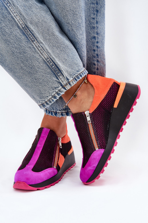 Scarpe modello Sneakers in pelle Deveciejka 06853-15 colore nero Scarpe modello Sneakers in pelle Deveciejka 06853-15 colore nero